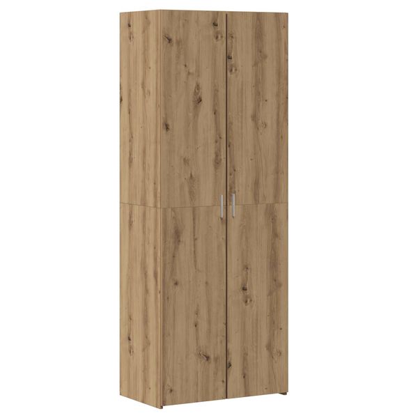 vidaXL Highboard artisan oak 70 x 42.5 x 185 cm Engineered wood