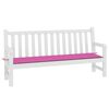 vidaXL Patio Bench Cushion Pink 78.7x19.7x1.6" Fabric