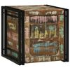 vidaXL Storage Box 19.69 x 19.69 x 19.69 in Solid Reclaim Wood