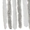 vidaXL Fly Curtain Light Grey and White 22.0x72.8" Chenille