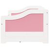 vidaXL Day Bed White Solid pinewood 35.4 x 78.7 in