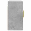 vidaXL Wall Cabinet Concrete Gray 23.6"x12.2"x23.6" Engineered Wood