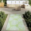 vidaXL Outdoor Carpet Green Polypropylene 31.5 x 59.1 in Reversible