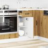 vidaXL Kitchen Base Cabinet Artisan oak Engineered wood Small