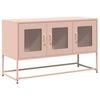 vidaXL TV Cabinet Pink Cold-rolled Steel Small TV Cabinet Rectangular