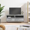 vidaXL TV Cabinet Concrete Grey Engineered Wood Medium TV Cabinet