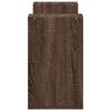 vidaXL TV Cabinet Brown oak Engineered wood Standard TV Cabinet