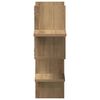 vidaXL Wall Shelf Artisian Oak 49.0x7.1x23.8" Engineered Wood