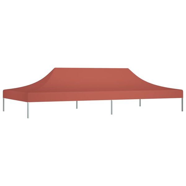 vidaXL Party Tent Roof 19.7'x9.8' Terracotta 0.9 oz/ft²