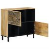 vidaXL Side Cabinet 31.5"x13"x29.5" Solid Wood Mango