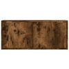 vidaXL TV Wall Cabinet Smoked Oak Engineered Wood Medium TV Wall Cabinet