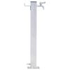 vidaXL Water Column Stainless Steel 24 in Durable Water Column Square