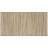 vidaXL Bed Headboard Sonoma Oak Engineered wood 63 in Durable