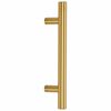 vidaXL Cabinet Handle Set of 10 Gold Stainless Steel 5.9 in x 1.3 in