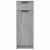 vidaXL Bathroom Cabinet Grey Sonoma Engineered Wood Bathroom Cabinet