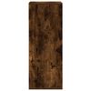 vidaXL Book Cabinet Smoked Oak Engineered Wood Book Cabinet Rectangular
