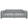 vidaXL Daybed With Trundle Light grey