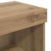 vidaXL TV Wall Cabinet Panama Artisan Oak 39.37 x 11.81 x 11.81 in