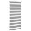 vidaXL Zebra Blind 31.5"x59.1" Gray