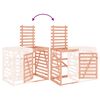 vidaXL Wheelie Bin Storage Extension Solid Wood Douglas