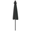 vidaXL Garden Parasol Anthracite Polyester Fabric 118.1 x 61.0 in