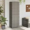 vidaXL Garden Storage Cabinet Gray