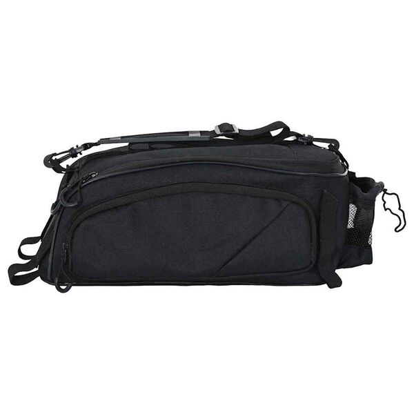 vidaXL Bicycle Bag Black 14.96 x 8.27 x 6.30 in Polyester