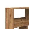vidaXL Room Divider Artisian Oak 39.4x13.0x73.8" Engineered Wood
