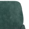 vidaXL Bench Dark Green Velvet (100% polyester), metal, plywood Medium
