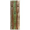 vidaXL Coat Rack Multicolor Solid reclaimed wood, powder-coated steel
