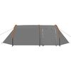 vidaXL Camping Tent 4 Persons Gray and Orange