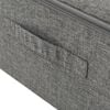 vidaXL Storage Box Set of 2 Anthracite