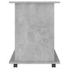 vidaXL Storage Cabinet Concrete grey Engineered wood Medium