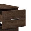 vidaXL Sideboard Brown Oak Engineered Wood Medium Sideboard
