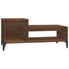 vidaXL Coffee Table Brown Oak Engineered Wood