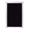 vidaXL Blackout Roller Blind Black PK06