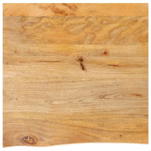 vidaXL Table Top Natural Wood Solid mango wood Medium Table Top Square