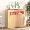 vidaXL Sideboard Sonoma oak Engineered wood Medium Sideboard