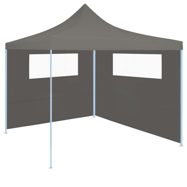 vidaXL Gazebo Sidewall Anthracite Polyester Large Durable