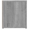 vidaXL TV Cabinet Set of 2 Grey Sonoma Engineered Wood Medium
