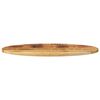 vidaXL Table Top Natural Mango Wood Solid Rough Mango Wood
