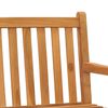 vidaXL Garden Bench Warm Brown Solid Teak Wood 71 in long bench Durable