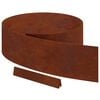 vidaXL Lawn Edging Rusty 450 x 0.05 x 15 cm Weathering Steel