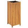 vidaXL Garden Planter Natural Wood Solid Acacia wood 39.4 in height