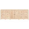 vidaXL Sideboard Wooden Solid pine wood