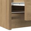 vidaXL TV Cabinet Artisan Oak Engineered Wood Medium TV Cabinet