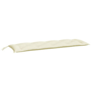 vidaXL Garden Bench Cushion Cream White Oxford Fabric (100% Polyester)
