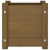 vidaXL Planter Honey brown Solid pinewood 12.2 in Decorative Inlays