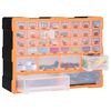 vidaXL Multi-drawer Organizer with 38 Drawers 20.5"x6.3"x14.8"