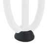 vidaXL Hairpin Table Leg White Solid powder-coated steel Medium Durable